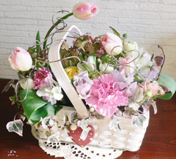 フラワーアレンジメント体験レッスン